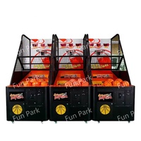 Machine de tir au basket en gros pour parcs de loisirs, machine d'entraînement au basket pour centres de jeux intérieurs