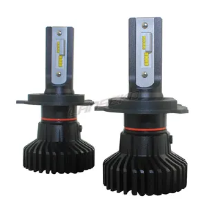 Produttore X5S auto HA CONDOTTO il faro H4 H7 H8 H9 H13 9005 9007 6000LM auto h4 auto ha condotto il faro da ulightcn