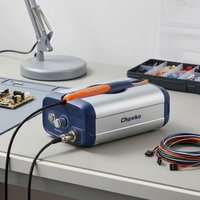 Kit Chawke CK01 Pro Nouveau Couteau Ultrasonique 40kHz avec 60 Lames et Plaquettes de Découpe pour Bois, Acrylique, Résine, Idéal pour Modèles Réduits