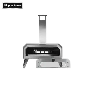 Hyxion Pizza oven wholesale commercial kitchen wood burning two deck BBQ Grill