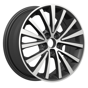 Jy 16 pouces roue en alliage d'aluminium argenté pour Jetta Lamando Magotan Passat Phaeton Sagitar Scirocco Sharan Tiguan <span class=keywords><strong>Touran</strong></span> Vento - Product Image 4