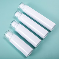 Flacon cosmétique de luxe pour le visage et le corps avec pompe 60ml 80ml 100ml 120ml Ensemble de flacons pulvérisateurs avec logo personnalisé pour les soins de la peau en plastique emballage