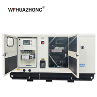 Groupe électrogène diesel silencieux Ricardo 160 kW haute performance, refroidi par eau, avec cabine insonorisée durable pour utilisation dans les mines