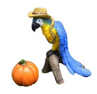 Perroquets de remerciement en résine, pour décoration, festival, citrouille, micro-paysage, jardin, nouveaux produits, artisanat d'automne