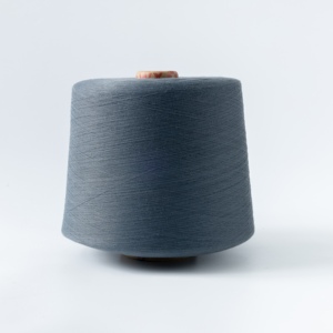 Fil fantaisie cardé OE de haute qualité, 32S, 100% coton teint, pour la production de tricot à la main, de tissage, de couvertures en gaze - Product Image 1