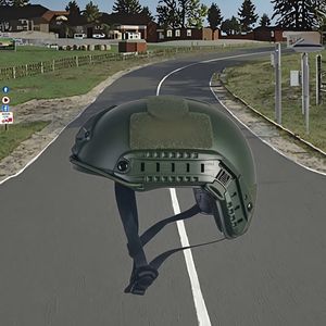 หมวกนิรภัยทางยุทธวิธีแบบเบา ทำจากไฟเบอร์กลาส สำหรับเด็ก ฝึกซ้อมกลางแจ้งและกีฬาขี่จักรยาน กันน้ำได้ - Product Image 2