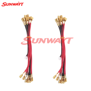 5V 12V Illuminated Light Bulb Led Cable Push Button Wires With 2.8mm <b>Quick</b> Spade Terminal <b>Connector</b> to Arcade Power Supply - Product Image 5