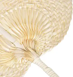Op Maat Gemaakte Decoratie Hand Bamboe Fans Hoge Kwaliteit Gepersonaliseerde Handheld Natuurlijke Bamboe Bruiloft Fan