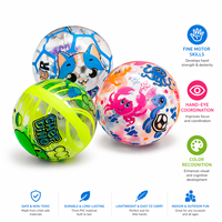 Ballons d'eau gonflables en PVC de haute qualité, transparents, à motifs de dessins animés, conçus pour les enfants