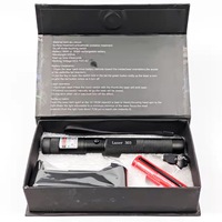 Puntero láser Wupro, puntero potente 303, puntero láser verde y azul, caja de regalo