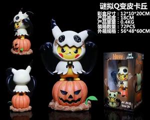 새로운 스타일 일본 애니메이션 피규어 포켓몬 피카 츄 코스프레 야옹 젠거 리자몽 Bulbasaur 아이들을위한 Blastoise 액션 피규어 선물 - Product Image 4