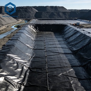 用于水体围挡的光滑池塘内衬膜 Fish Farm <span class=keywords><strong>HDPE</strong></span> <span class=keywords><strong>1.5</strong></span> 毫米，适用于印度尼西亚 - Product Image 1