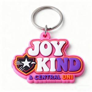 没有最低定制2D/3D软聚氯乙烯钥匙扣，促销礼品制作橡胶定制聚氯乙烯钥匙扣 - Product Image 3