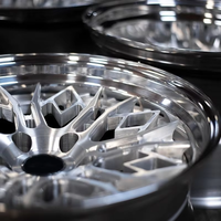 Nouvelles jantes forgées en 2 parties, chromées, en alliage d'aluminium brossé, 18-24 pouces, 5x100, 114.3, 120, 130, compatibles avec AMG, jantes personnalisées sur mesure, garantie 3 ans