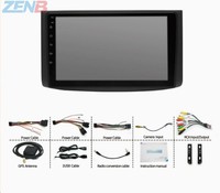 Autoradio Android avec écran tactile IPS de 9 pouces, navigation GPS, lecteur multimédia DVD avec caméra de recul pour Chevrolet Aveo 2006-2010
