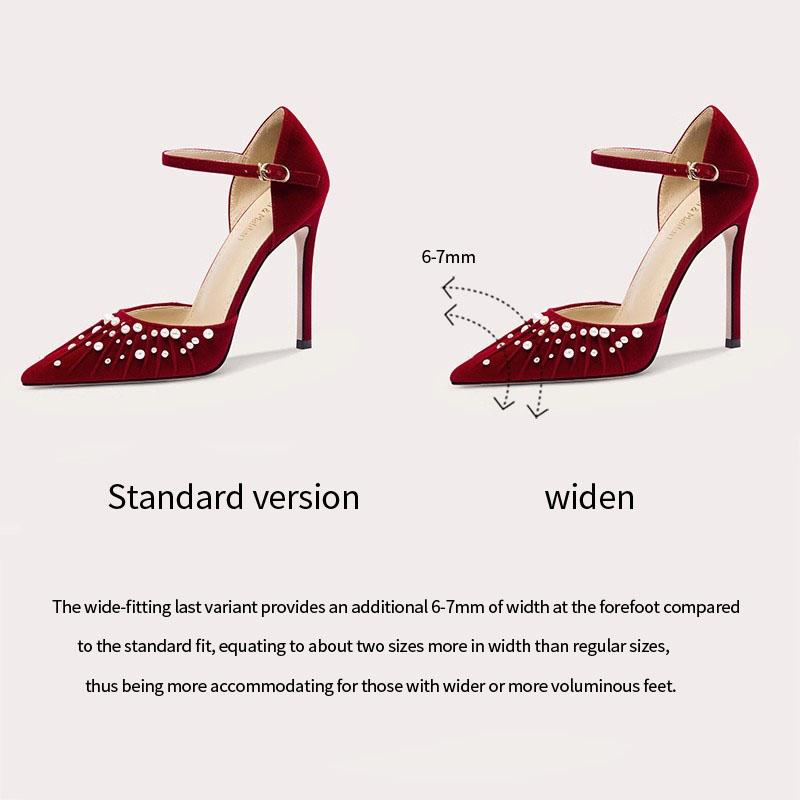 Red 6cm Wide Width