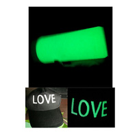 יצרן גבוהה בהיר photoluminescence 100% פוליאסטר זוהר בחושך תפירת חוט זוהר חוט רקמת לוגו תווית