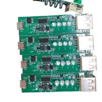 Carte de contrôle PCBA pour mini-ventilateur de bureau pliable portable à chargement USB, solution de circuit pour ventilateur silencieux à vent puissant, conception personnalisée pour OEM