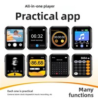 Nouveau lecteur MP3/WAV tactile M1 A30 avec fonction photo, écran 2-4 pouces, lecteur MP4 multifonctionnel pour étudiants, lecteur MP5 de musique et de vidéo