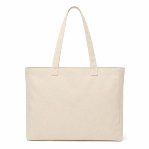 Wholesale Large Capacity <b>Canvas</b> Tote Bag Custom Embroidery Logo Cotton Shoulder Bag Reusable <b>Shopper</b> For Gym Yoga Beach - Product Image 2