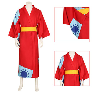 Manteau de cosplay <span class=keywords><strong>Luffy</strong></span> Roronoa Zoro de haute qualité 2026, costume, cape, robe pour adulte, <span class=keywords><strong>kimono</strong></span> Haori d'anime - Product Image 3