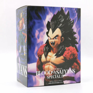 Nouveau Design vente en gros, produit OEM, jouets de personnage en PVC, modèle d'action Goku vs végéta <span class=keywords><strong>Super</strong></span> <span class=keywords><strong>Saiyan</strong></span> 4 DBZ, boîte de couleur Anime - Product Image 6