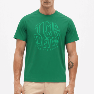 Camiseta de Manga Corta para Hombre, Color Granate, Cuello Redondo, Diseño del Puente de Brooklyn, Corte Regular Informal, 100% Algodón, Secado Rápido, 300g - Product Image 4