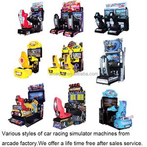 Machine de jeu d'arcade de course automobile à monnayeur, simulateur de course automobile, ODM d'usine - Product Image 2