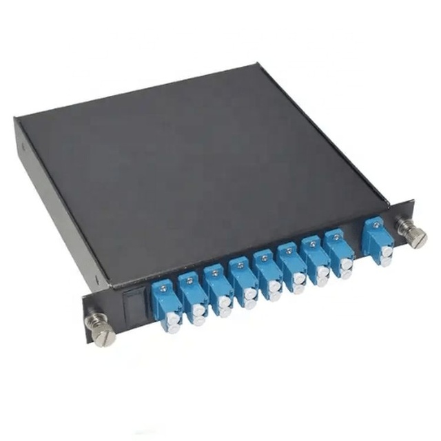 16CH/40CH DWDM Dual-Fiber MUX DEMUX, C21-C60, MON Port, SC/LC Connector