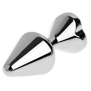 Hình Trái Tim Kim Loại hậu môn cắm Massager g-spot tuyến tiền liệt <span class=keywords><strong>massage</strong></span> hậu môn hạt mông cắm dildo khiêu dâm đồ chơi - Product Image 2