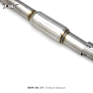 Échappement arrière BSK pour <span class=keywords><strong>BMW</strong></span> 340/340i/440/440i 3.0T 2016-2023, système d'échappement en acier inoxydable avec silencieux et son actif - Product Image 3