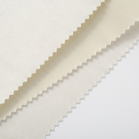 Tissu floqué auto-adhésif en nylon importé de France, velours à poils longs pour montage sur papier, doublure de boîte de luxe