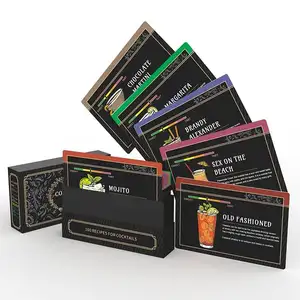 Kişiselleştirilmiş tasarım yetişkin parti kartları içme oyun kartı özel kutu ile oyun kartı Set