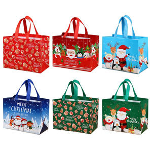 Gran oferta, <span class=keywords><strong>bolsas</strong></span> <span class=keywords><strong>de</strong></span> <span class=keywords><strong>regalo</strong></span> <span class=keywords><strong>de</strong></span> decoración navideña ecológicas personalizadas, venta al <span class=keywords><strong>por</strong></span> <span class=keywords><strong>mayor</strong></span>, <span class=keywords><strong>bolsas</strong></span> <span class=keywords><strong>de</strong></span> compras <span class=keywords><strong>de</strong></span> alimentos, <span class=keywords><strong>bolsas</strong></span> <span class=keywords><strong>de</strong></span> papel con asa - Product Image 4