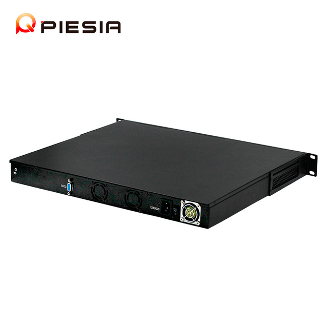 X86 Intel LGA1151 CPU 6/7/8/9th Gen Desktop Server Computer 4*SFP Port 6 Lan Port 1RU Firewall PC