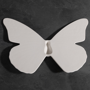 Merlin Living, mariposa de cerámica moderna, decoración de escritorio, accesorio dorado multicolor para el hogar, diseño Art <span class=keywords><strong>Deco</strong></span> para sala de estar - Product Image 3