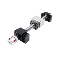 Harga Terbaik HLTNC Kualitas Tinggi Set Sekrup Bola Baja GCr53 16mm dengan Bantalan Timbal SFU1610 Single Ball Nut BKBF12 Coupling Nut Housing