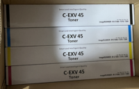 Cartouches de toner couleur en vrac C-EXV45 CEXV45 NPG-48 GPR-33 compatibles pour Canon IR-ADV C7260 C7270 C7280 C9270 C9280