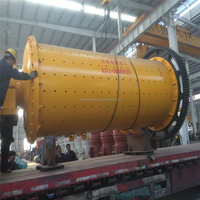 Molino de Bolas Controlado por PLC de 2400x3000, Fabricado en Hongke, Henan, China, con Motor AC, Caja de Engranajes, Capacidad de 15-65t/h, 1 Año de Garantía, Directo de Fábrica
