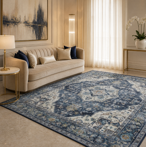 <span class=keywords><strong>Tappeti</strong></span> Persiani Retrò di <span class=keywords><strong>Grandi</strong></span> Dimensioni, Lavabili, <span class=keywords><strong>Antiscivolo</strong></span>, a Pelo Corto, per Soggiorno e Camera da Letto, Design Personalizzato - Product Image 3