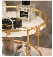 Rak penyimpanan tempat parfum kaca, rak penyimpanan meja rias produk kosmetik kamar mandi, pengatur rias untuk Makeup