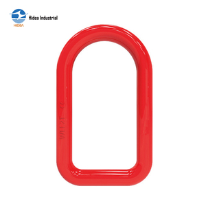 Accessoires de remorquage durables HIDEA pour la mise en rigging, Anneau en D en acier allié plastifié G80 pour sangle de levage - Product Image 1
