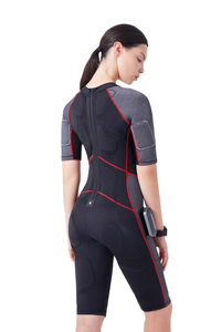 Traje EMS largo inalámbrico con electrodos secos y húmedos de fibra de plata para máquina Emsculpt y dispositivo EMS Visionbody - Product Image 4