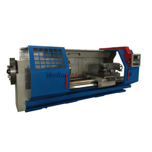 Machine à fileter les tuyaux CNC QK1327, <span class=keywords><strong>tour</strong></span> automatique pour l'industrie pétrolière avec un grand alésage de broche et des doubles mandrins - Product Image 1