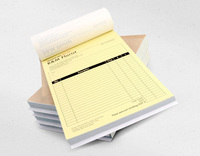 ZEROCARD Impresión Personalizada Papel NCR sin Carbón de 3 Capas para Recibos, Facturas, Libretas de Notas, Albaranes y Libretas de Facturas NCR