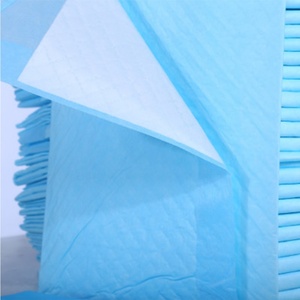 Alèses jetables bleues de haute qualité pour adultes, absorbantes, pour l'incontinence en milieu hospitalier, protection anti-fuites jour et nuit - Product Image 2