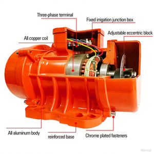 MVE YZS YZU YBZ 5KN 10KN 20KN 30KN 50KN 70KN 100KN 140KN Motores de vibración industriales para mesa vibratoria Alimentador Silo Pantalla - Product Image 4