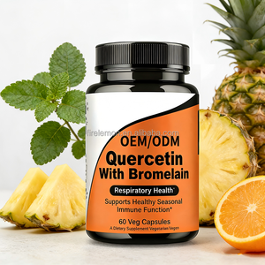 Capsules de Quercétine OEM/ODM, Bromélaïne, Vitamine C, Fibres Alimentaires, Compléments Alimentaires, Soutien Immunitaire, Soutien à la Santé Respiratoire - Product Image 2