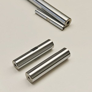 Riel Guía Cilíndrico Antifricción GCR15 de Acero para Rodamientos, Eje Óptico Lineal Hueco, Barra Cromada - Product Image 1
