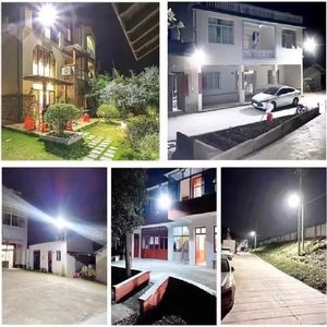 โคมไฟพลังงานแสงอาทิตย์กลางแจ้ง10000วัตต์, โคมไฟกลางแจ้งพลังงานแสงอาทิตย์ประสิทธิภาพสูงให้แสงสว่าง320ไฟถนนปรับความสว่างได้ - Product Image 2